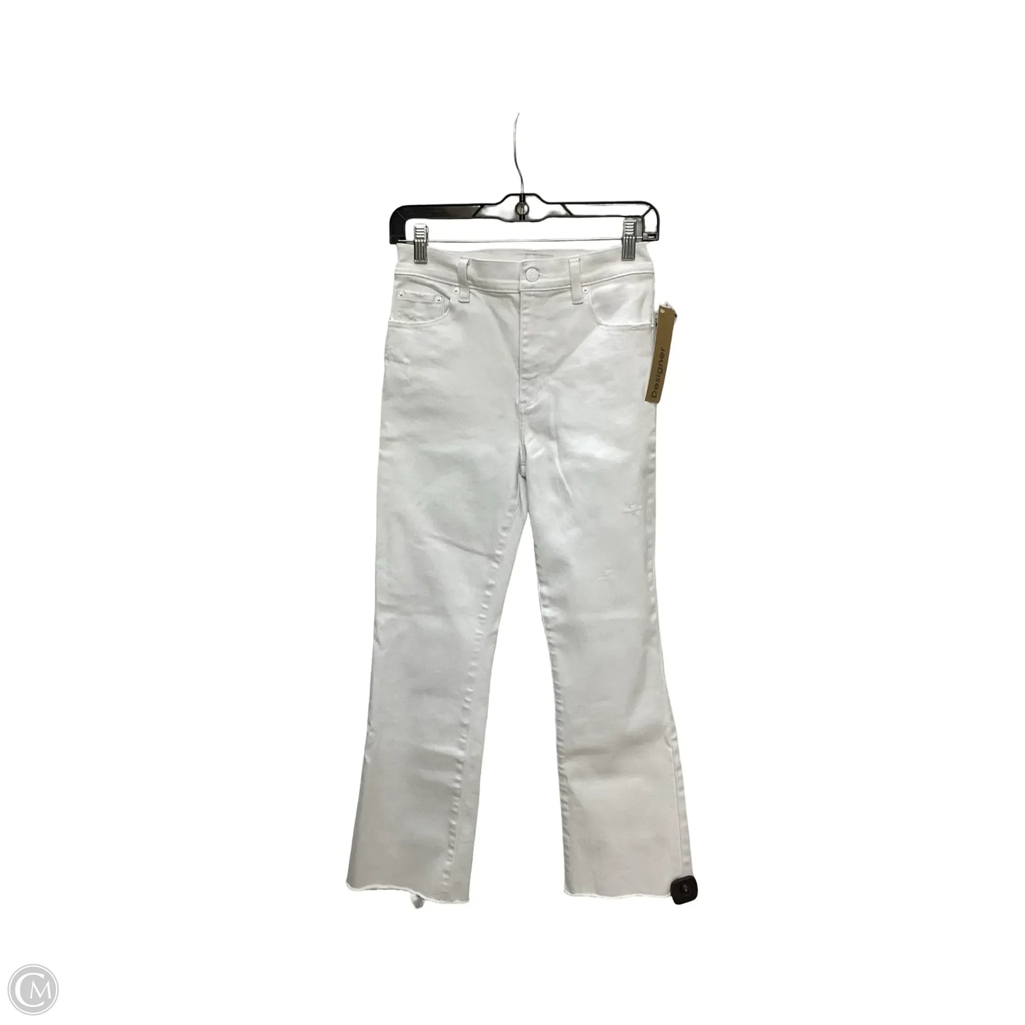Jeans Boot Cut By Pistola In White Denim, Size: 2