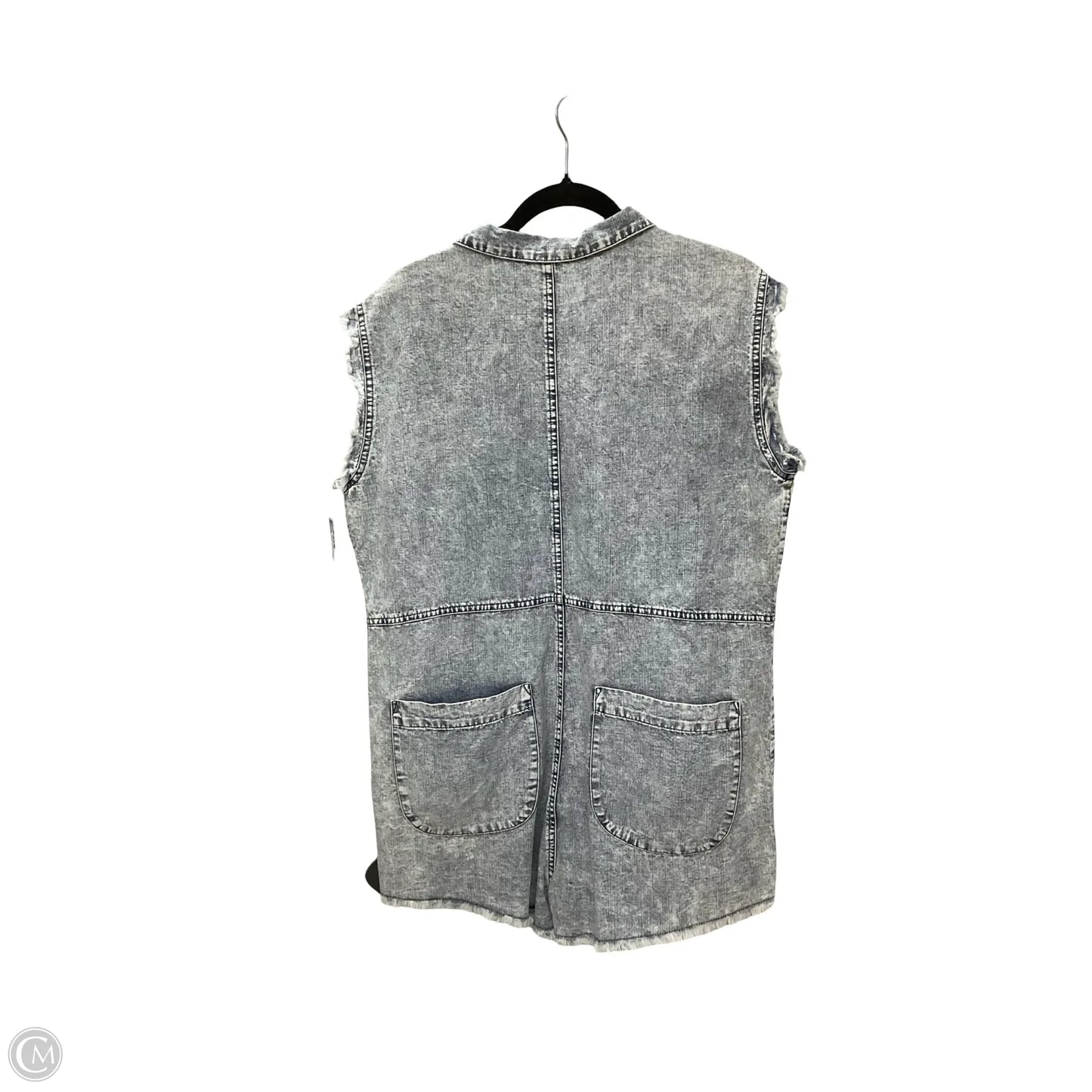 Romper By Day + Moon In Blue Denim, Size: L