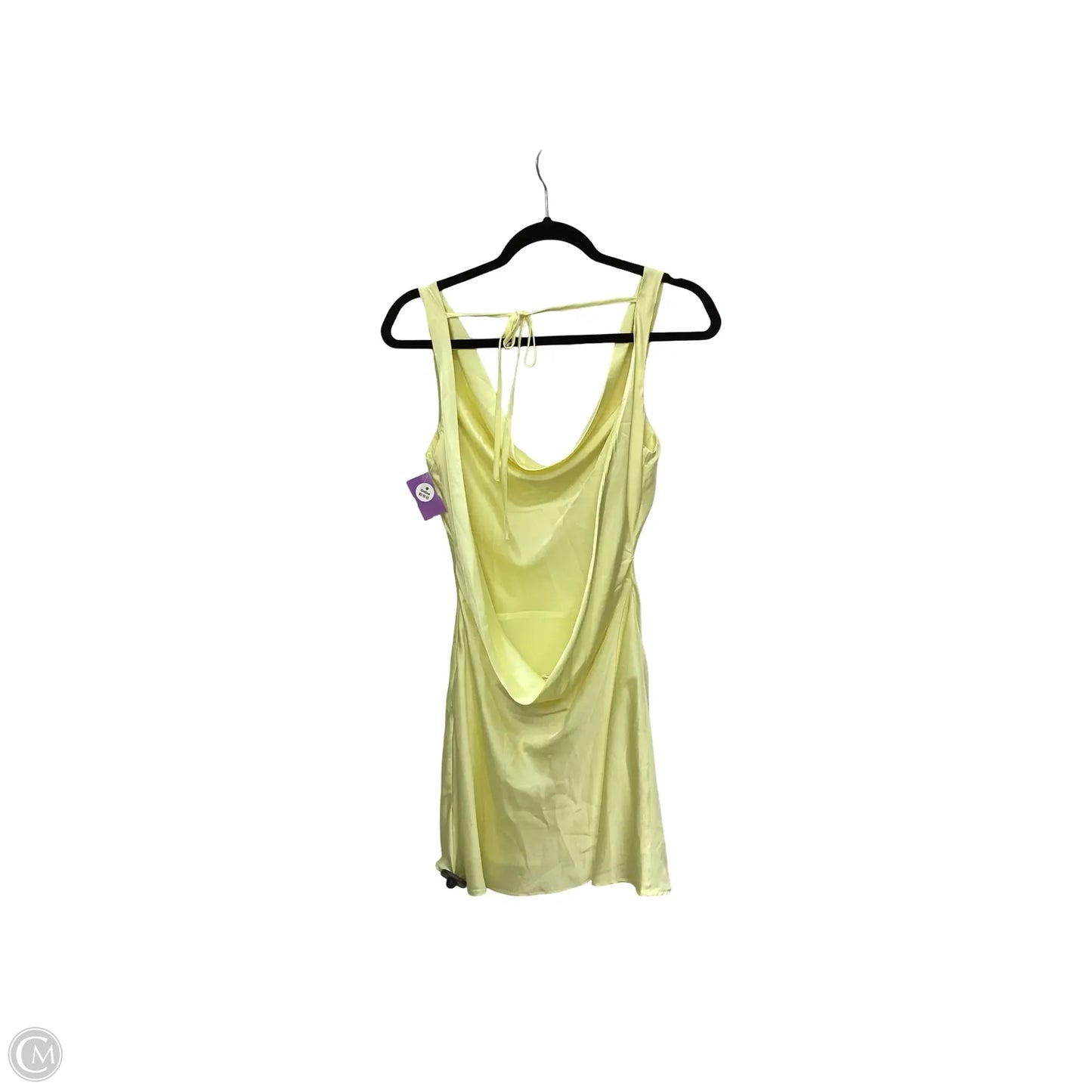 Dress Party Short By Clothes Mentor In Yellow, Size: 6