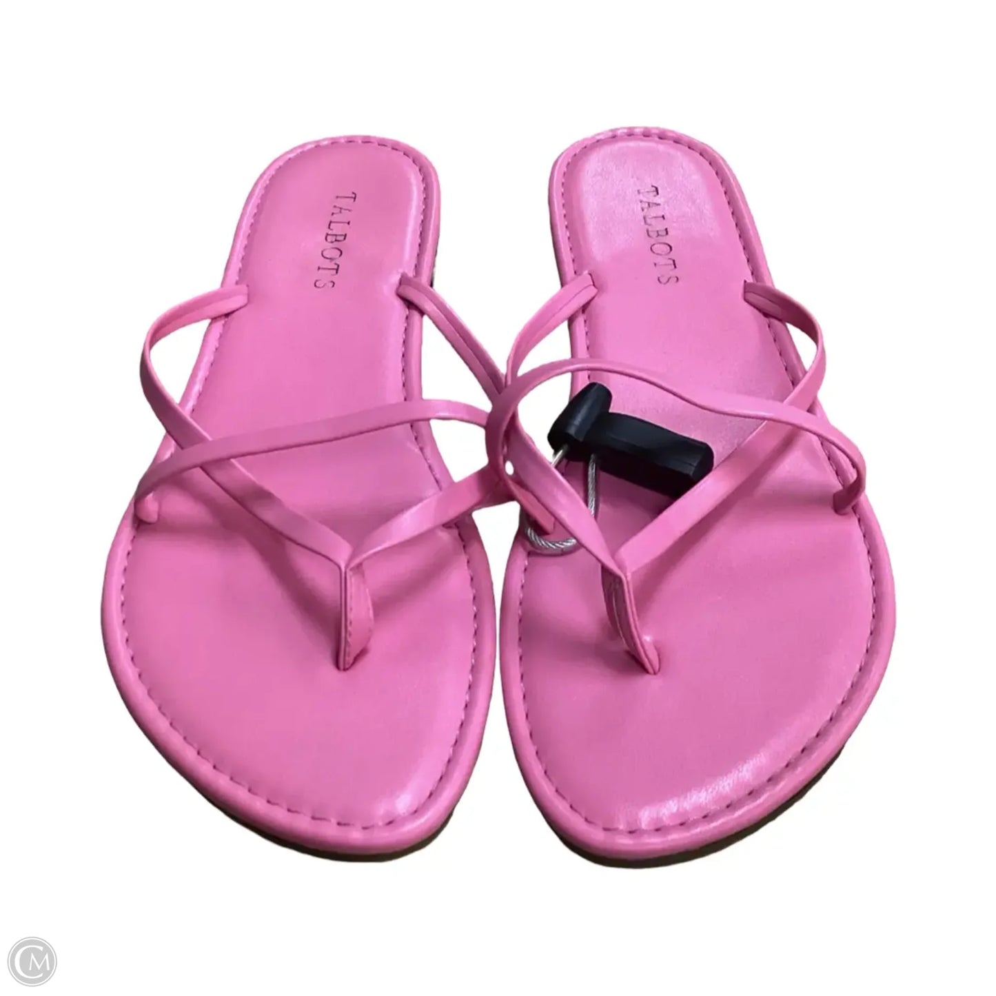 Sandals Flats By Talbots In Pink, Size: 10
