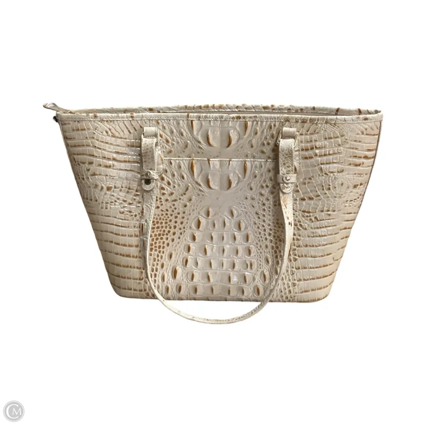 Handbag Designer By Brahmin, Size: Large
