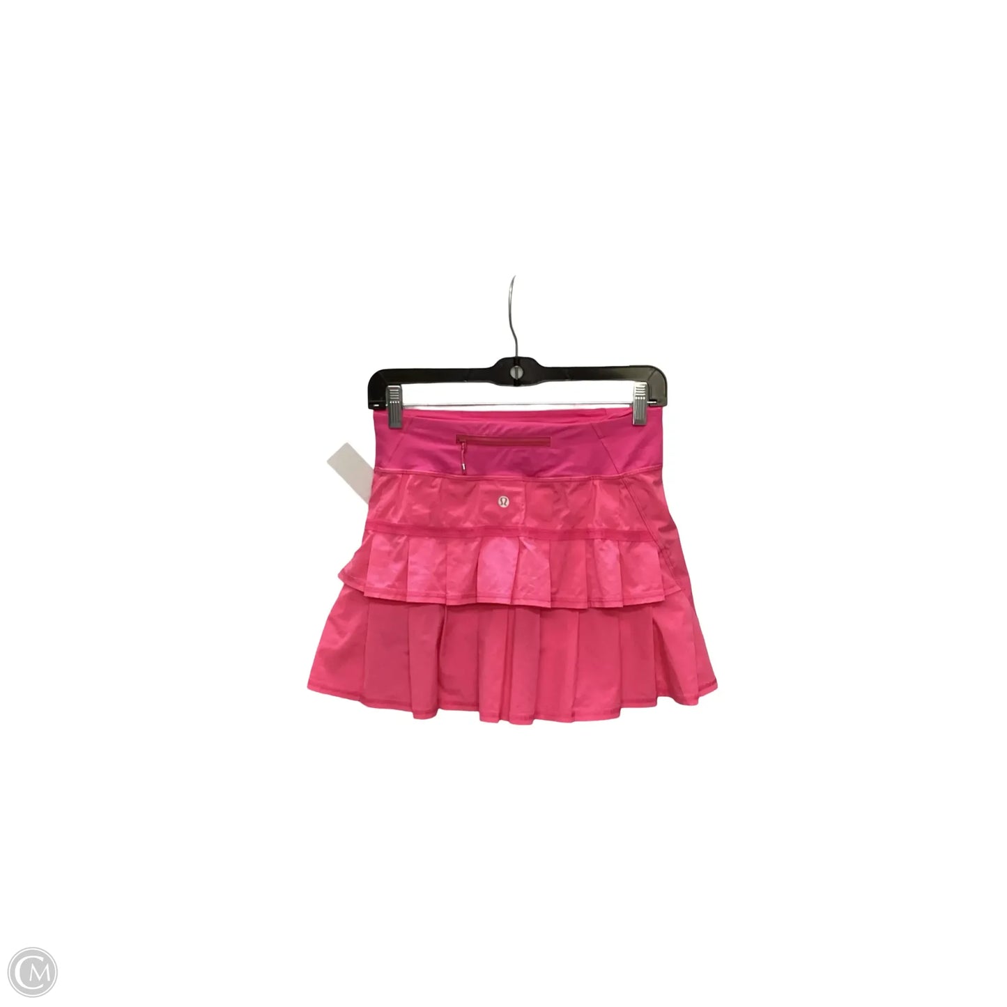 Athletic Skort By Lululemon In Pink, Size: 2