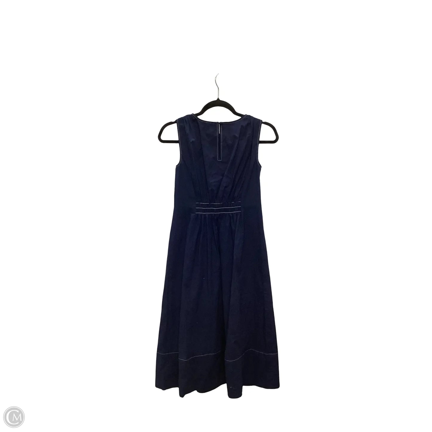 Dress Casual Midi By Loft In Blue, Size: Xxsp