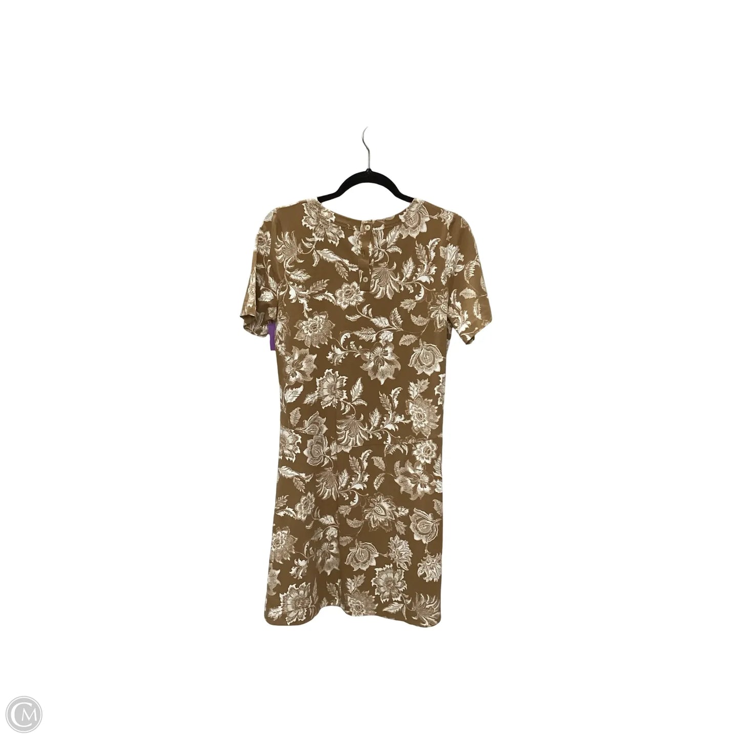 Dress Casual Midi By Loft In Brown, Size: S