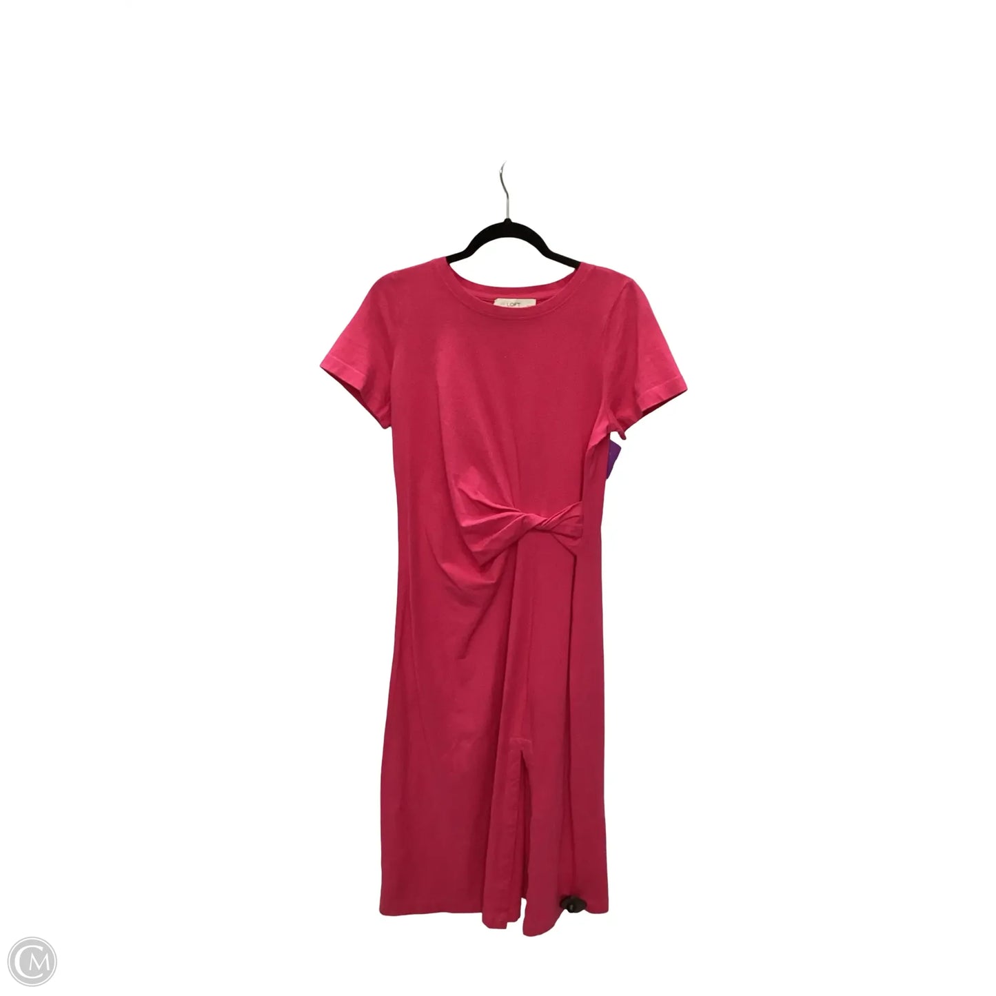 Dress Casual Midi By Loft In Pink, Size: Sp