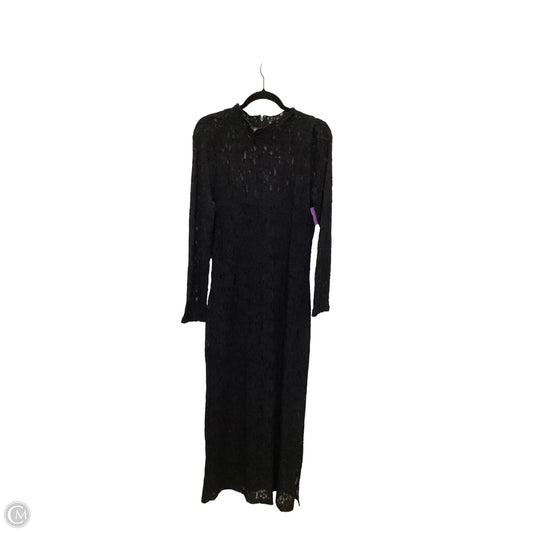 Dress Casual Maxi By Loft In Black, Size: Xl