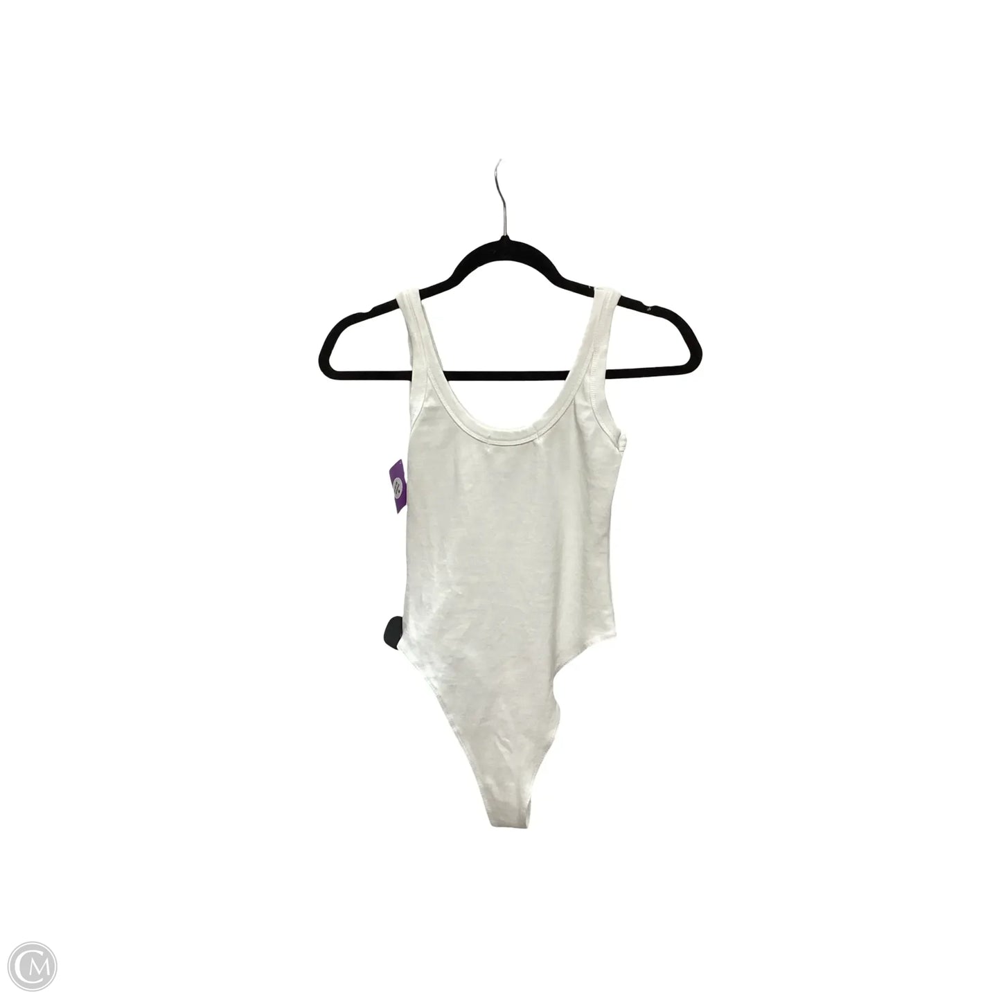 Bodysuit By LC LIZETTE In White, Size: M