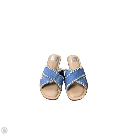 Sandals Flats By Dolce Vita In Blue, Size: 9