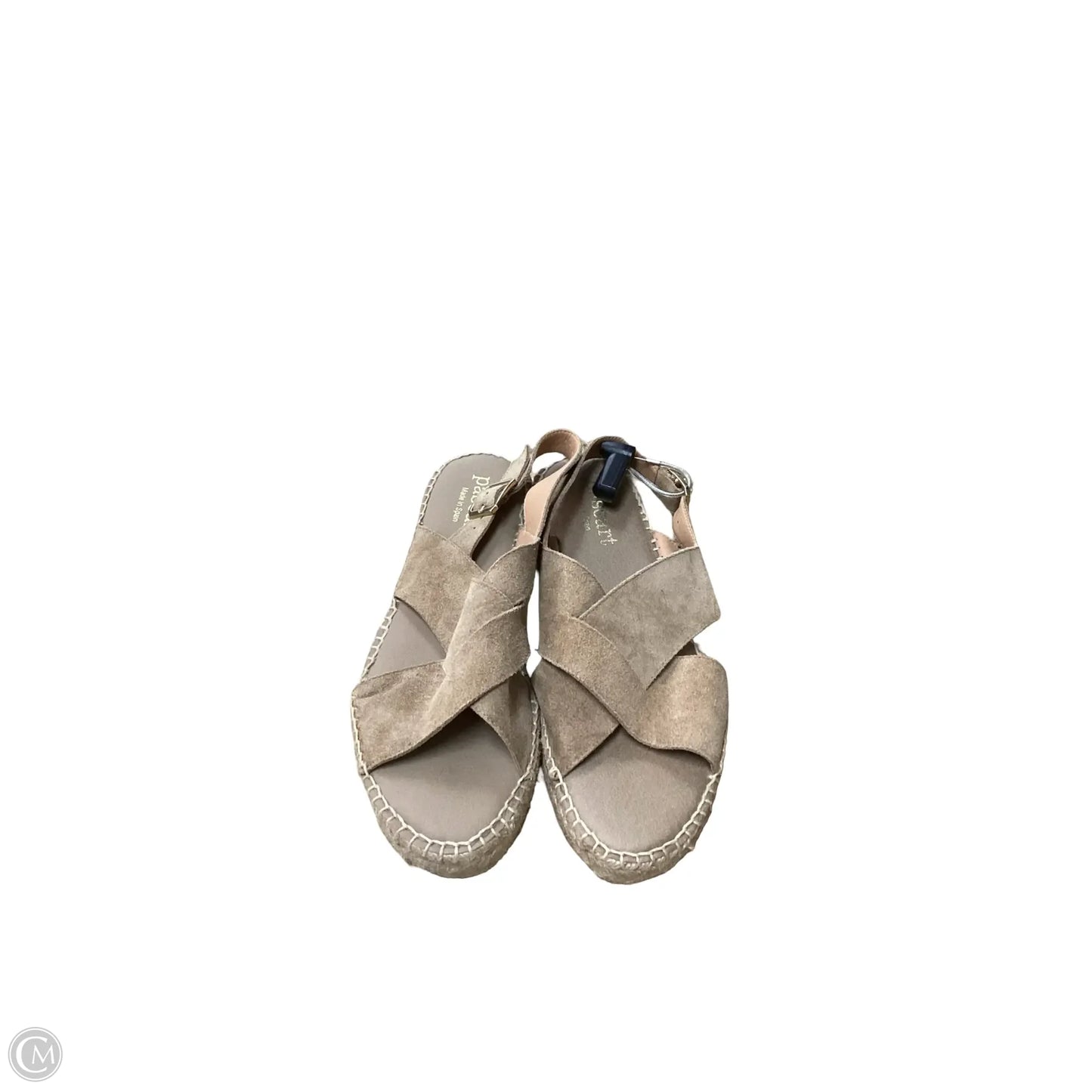 Sandals Flats By Cmc In Tan, Size: 9.5