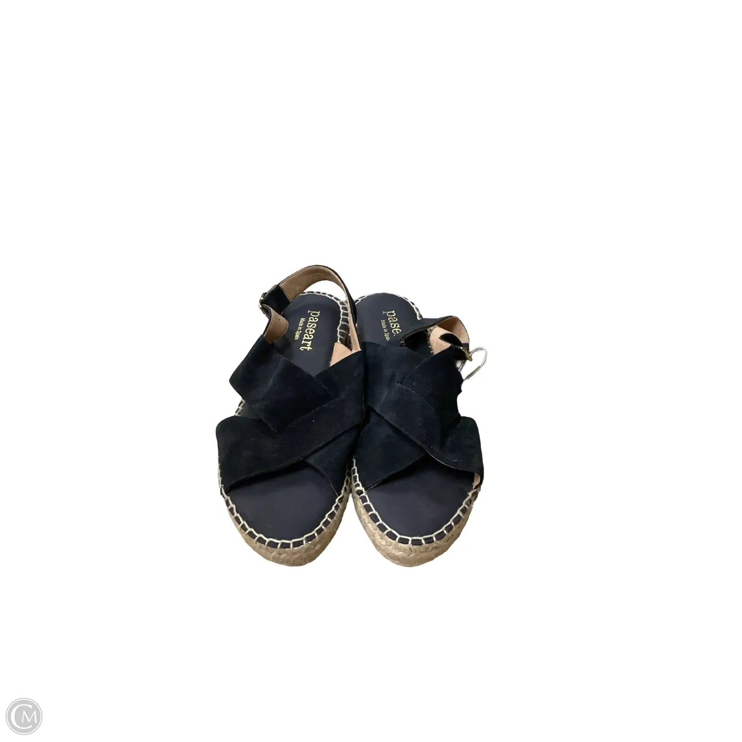 Sandals Flats By Cmc In Black, Size: 9.5