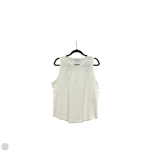 Top Sleeveless Basic By Chicos In White, Size: 2