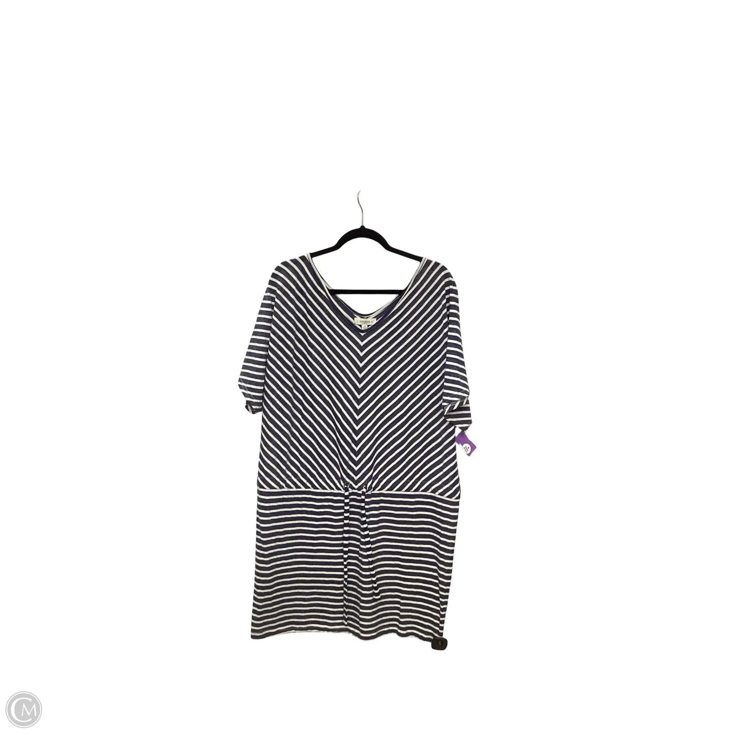 Dress Casual Short By Umgee In Striped Pattern, Size: 1x