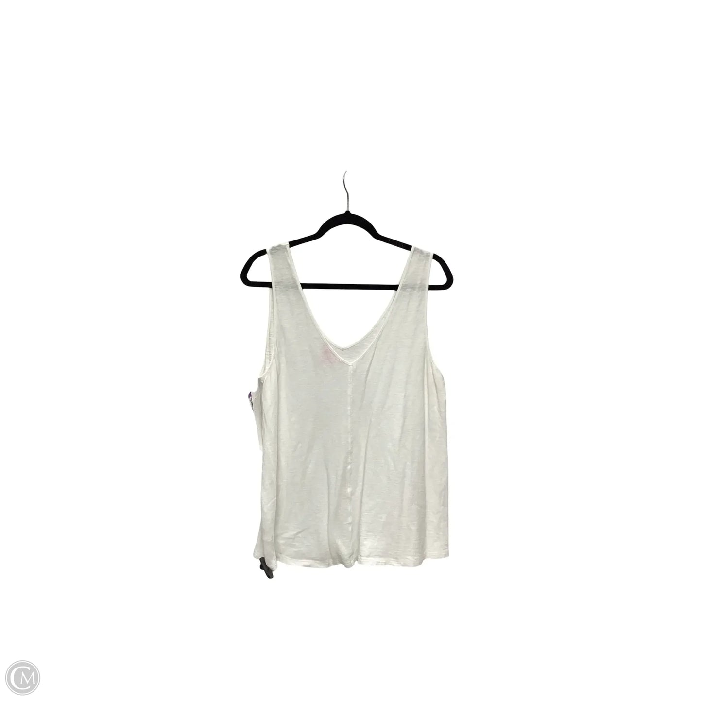 Sleeveless Top Designer By Lilly Pulitzer In White, Size: Xl