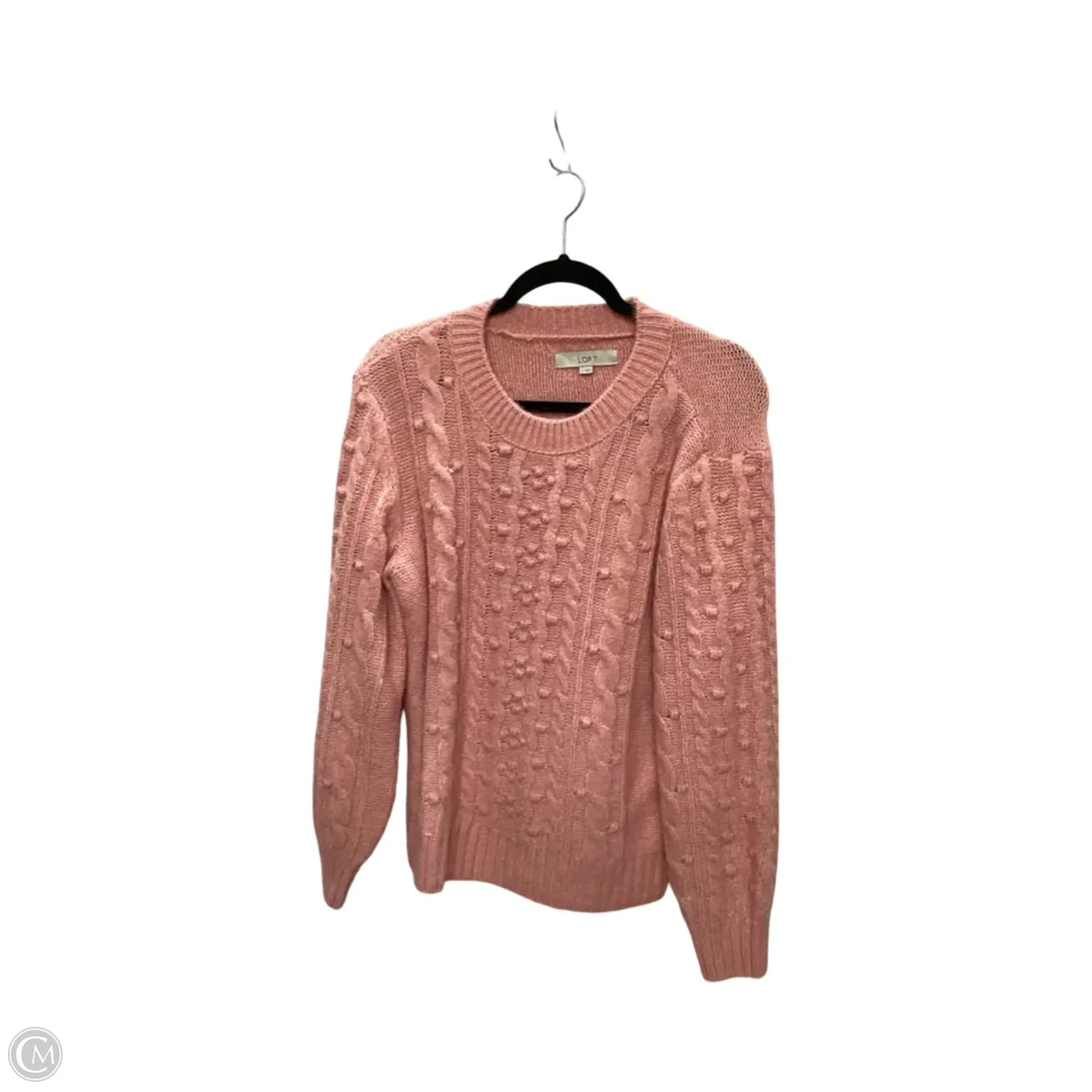 Sweater By Loft In Pink, Size: L