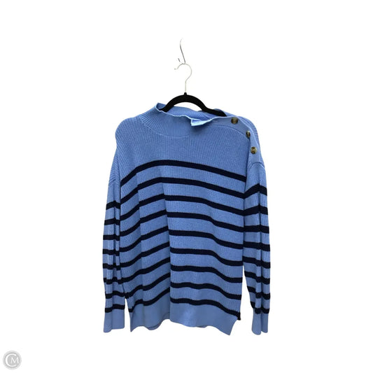 Sweater By Loft In Blue, Size: L