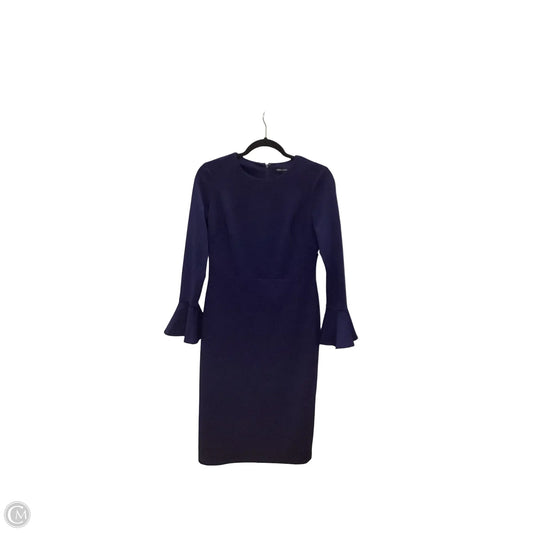 Dress Casual Midi By Maggy London In Navy, Size: S