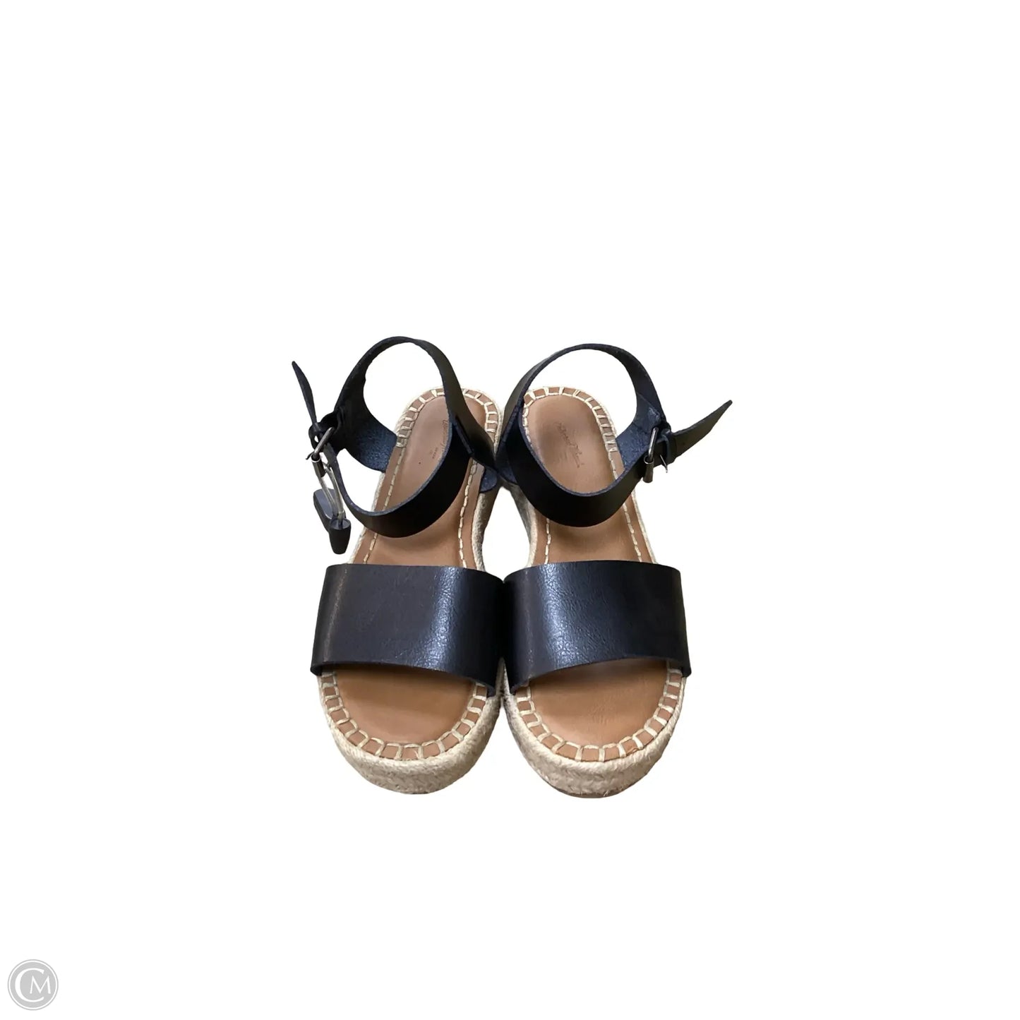Sandals Flats By Universal Thread In Black, Size: 8
