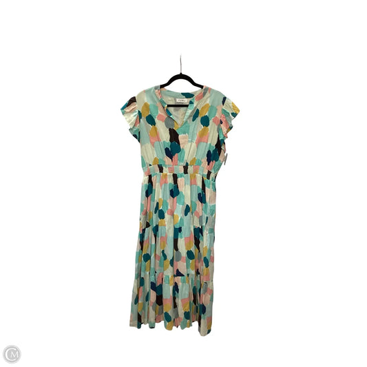 Dress Casual Maxi By Thml In Multi-colored, Size: L