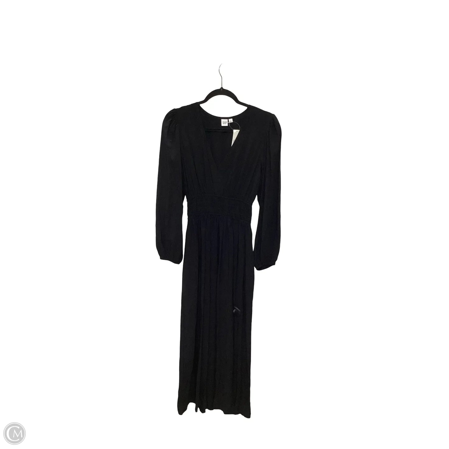 Dress Casual Midi By Gap In Black, Size: S