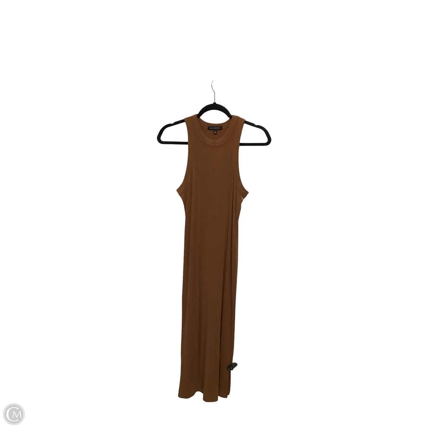 Dress Casual Maxi By Banana Republic In Brown, Size: Xs