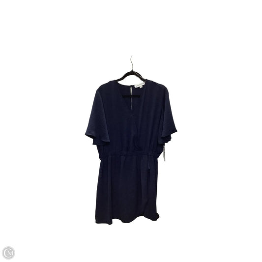 Romper By Emma And Michele In Navy, Size: Xl