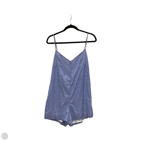 Romper By Club Monaco In Blue, Size: 8