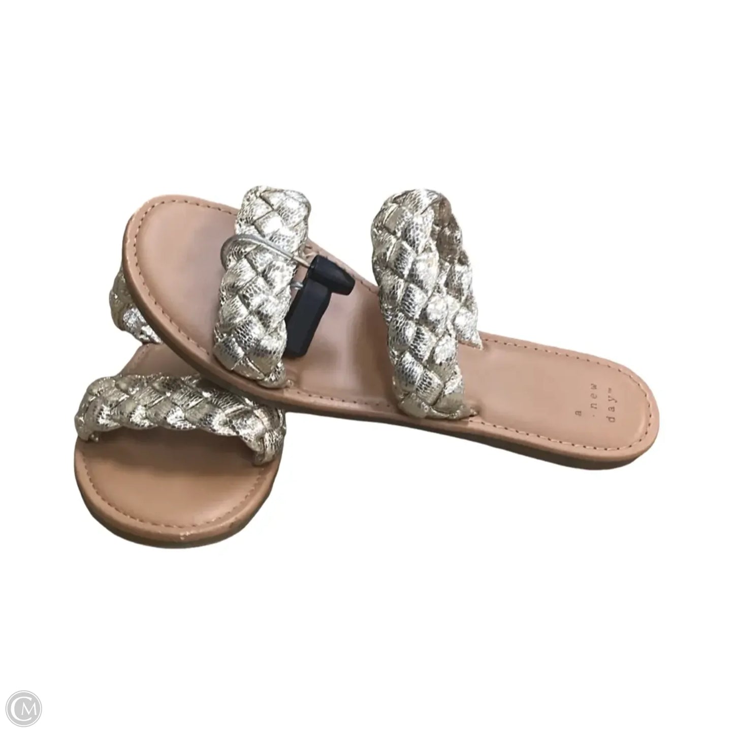 Sandals Flats By A New Day In Gold, Size: 8.5