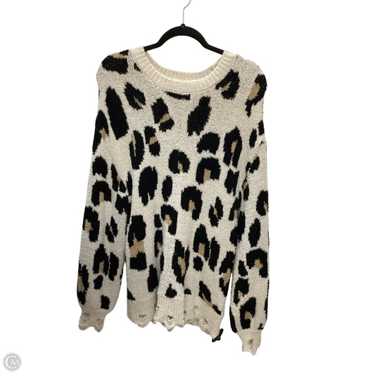 Sweater By New In In Animal Print, Size: S