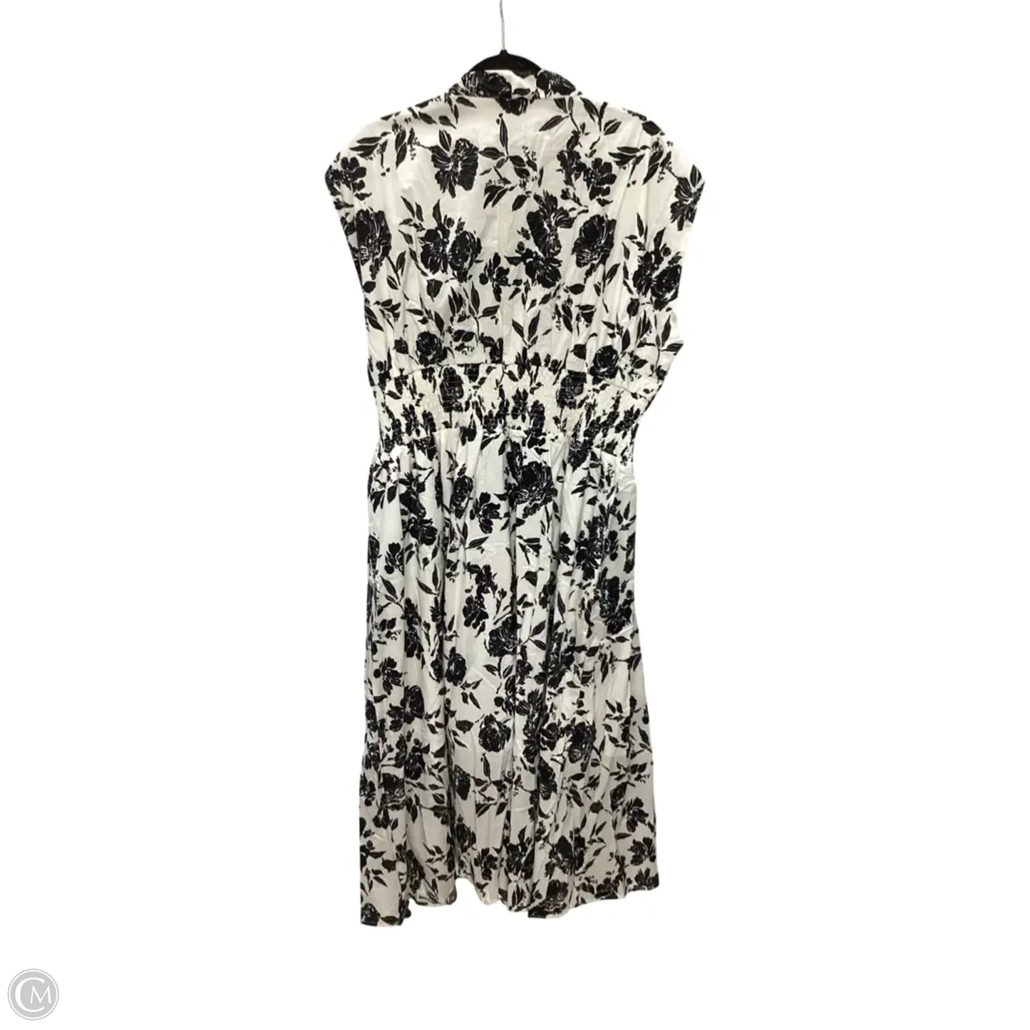 Dress Casual Maxi By She + Sky In Black & White, Size: 2x