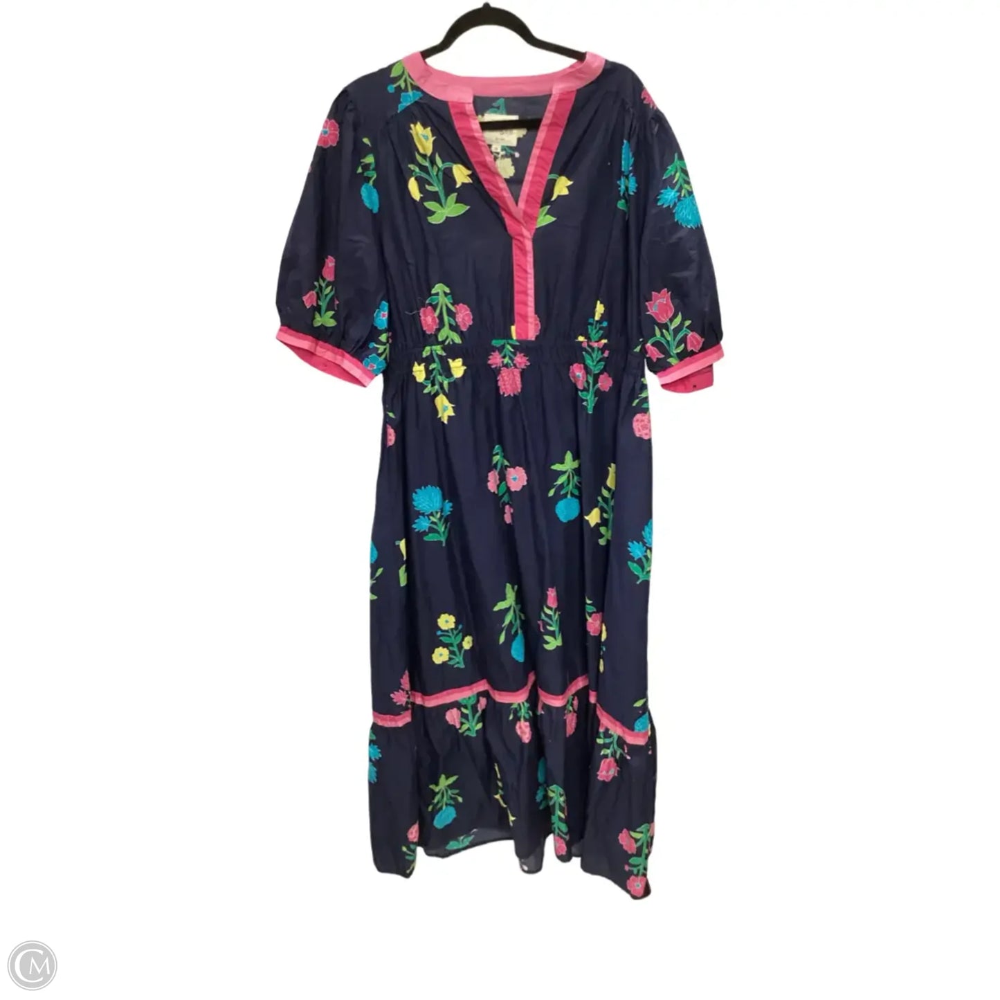 Dress Casual Midi By Umgee In Floral Print, Size: 2x