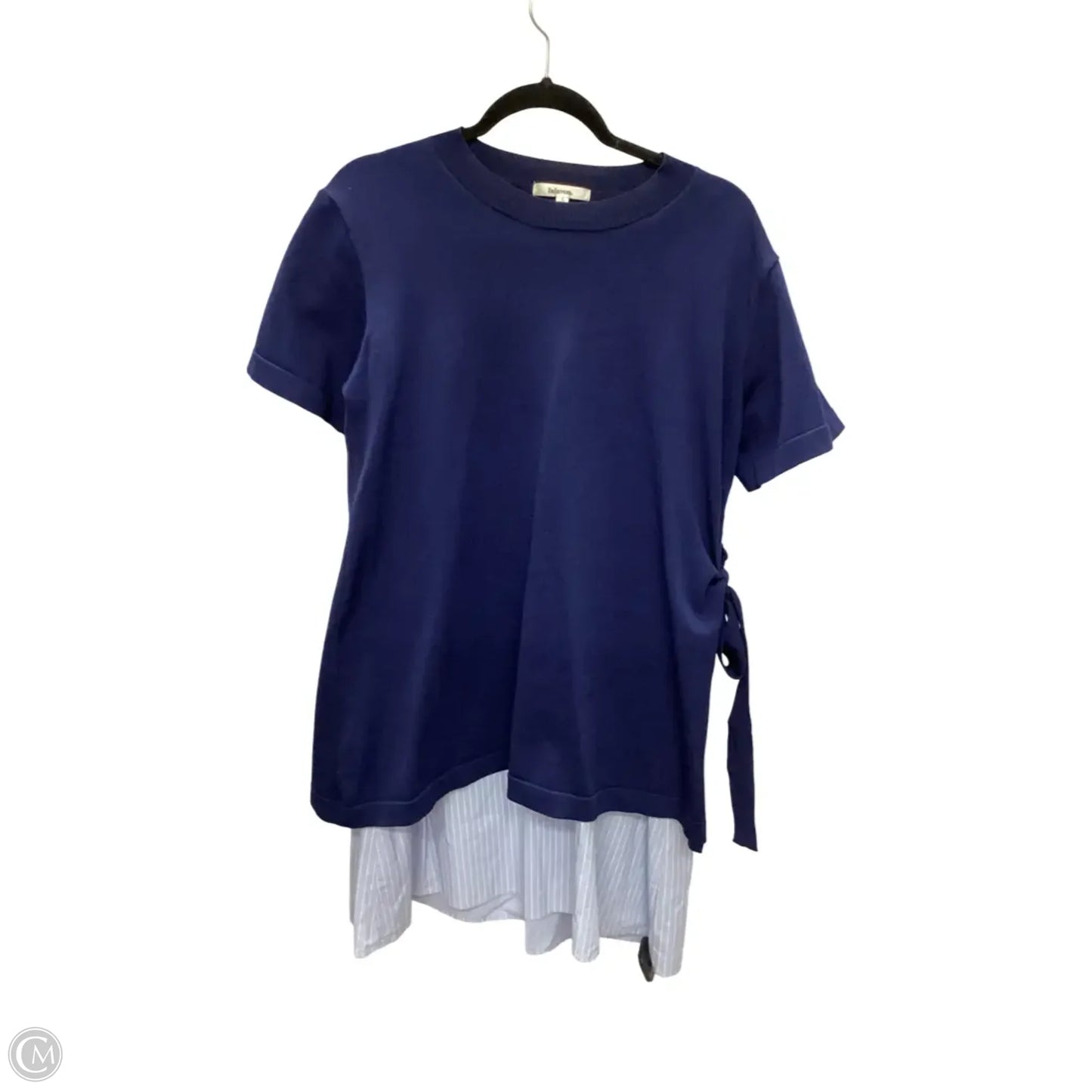 Dress Casual Short By Lalavon In Blue, Size: L