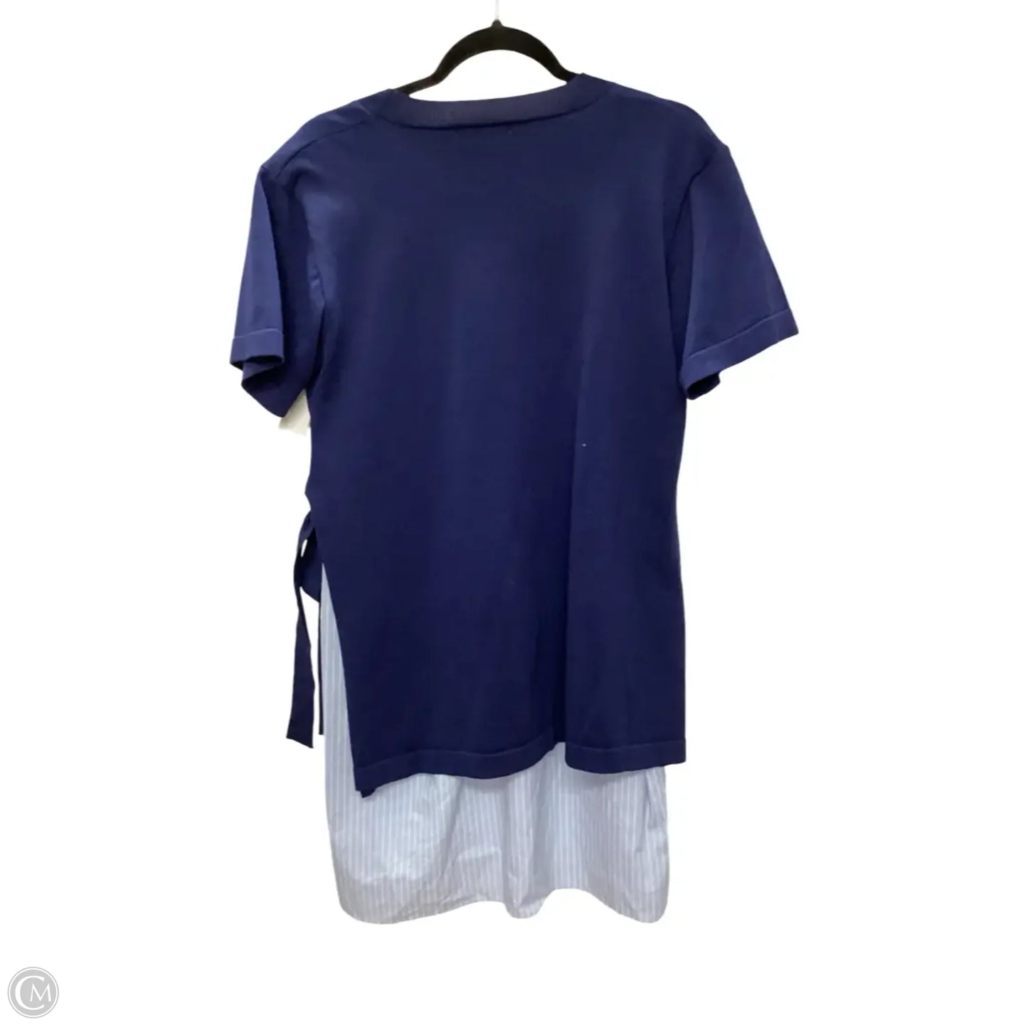 Dress Casual Short By Lalavon In Blue, Size: L