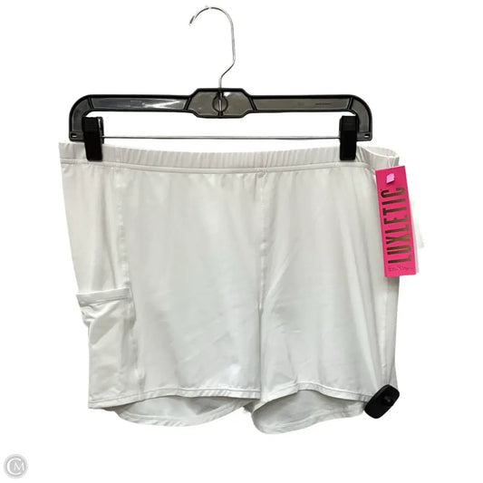 Shorts Designer By Lilly Pulitzer In White, Size: L