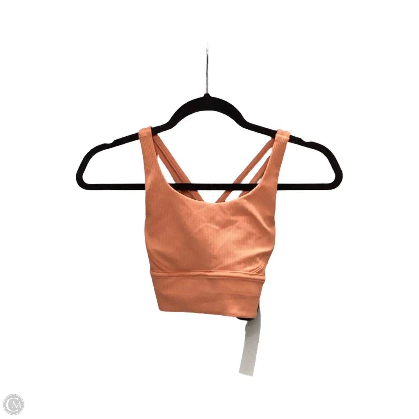 Athletic Bra By Lululemon In Orange, Size: 2