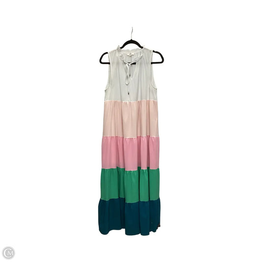 Dress Casual Maxi By Entro In Multi-colored, Size: M