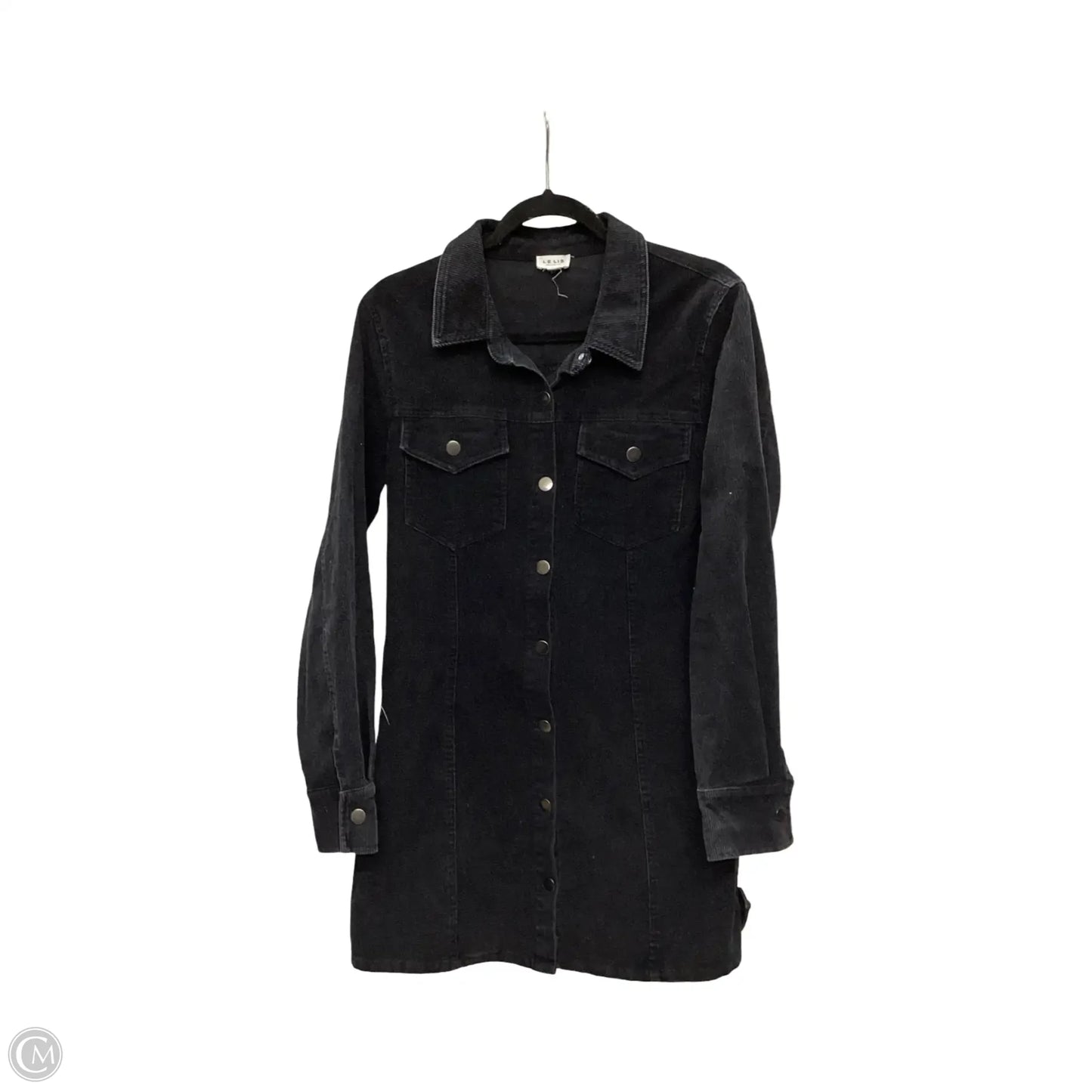 Dress Casual Short By Le Lis In Black Denim, Size: M