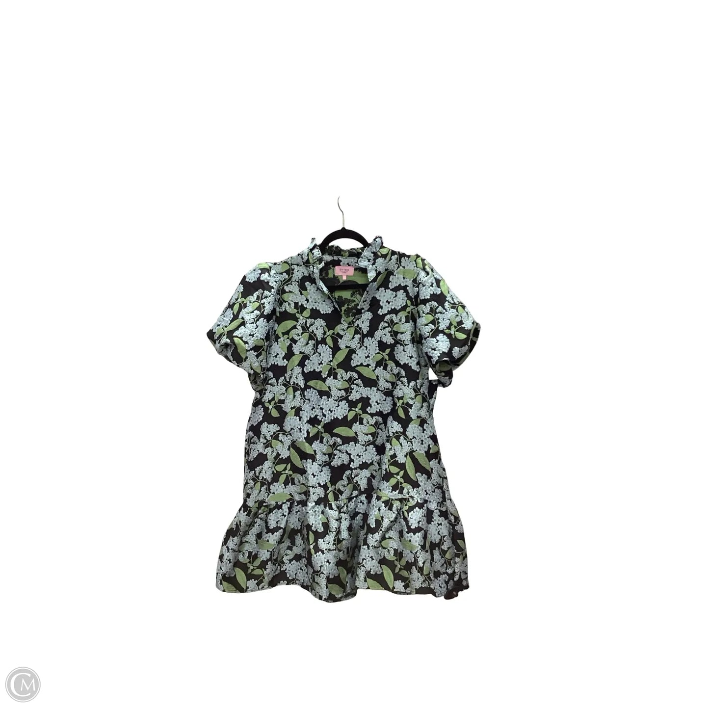 Dress Casual Short By Entro In Floral Print, Size: L