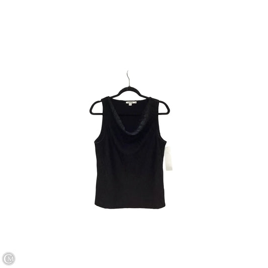 Blouse Sleeveless By Chicos In Black, Size: M