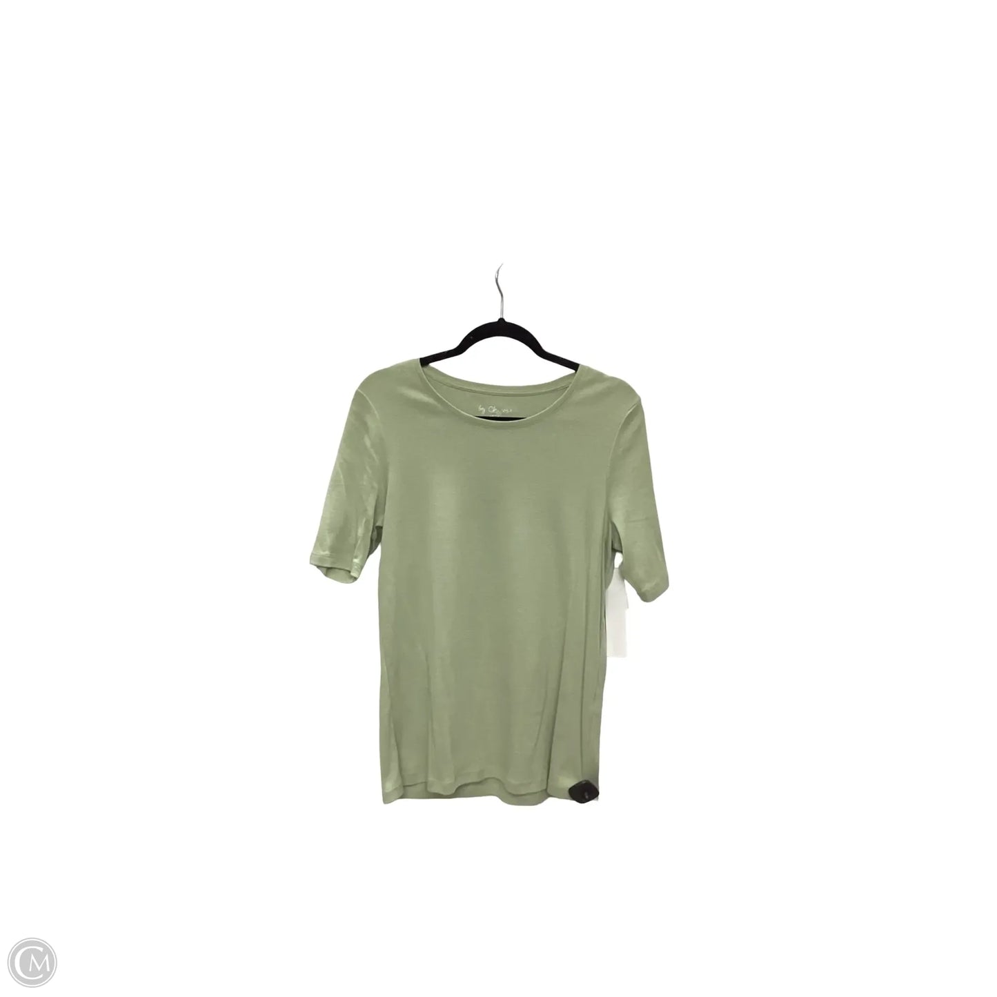 Top Short Sleeve Basic By Chicos In Green, Size: 2