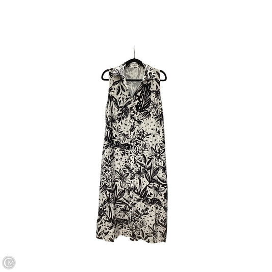Dress Casual Maxi By Kindred In Black & White, Size: 1x