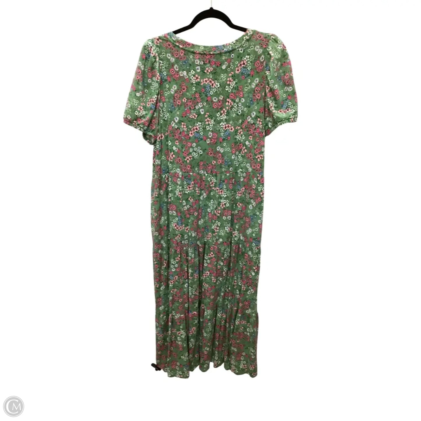 Dress Casual Midi By Crown And Ivy In Green, Size: 1x