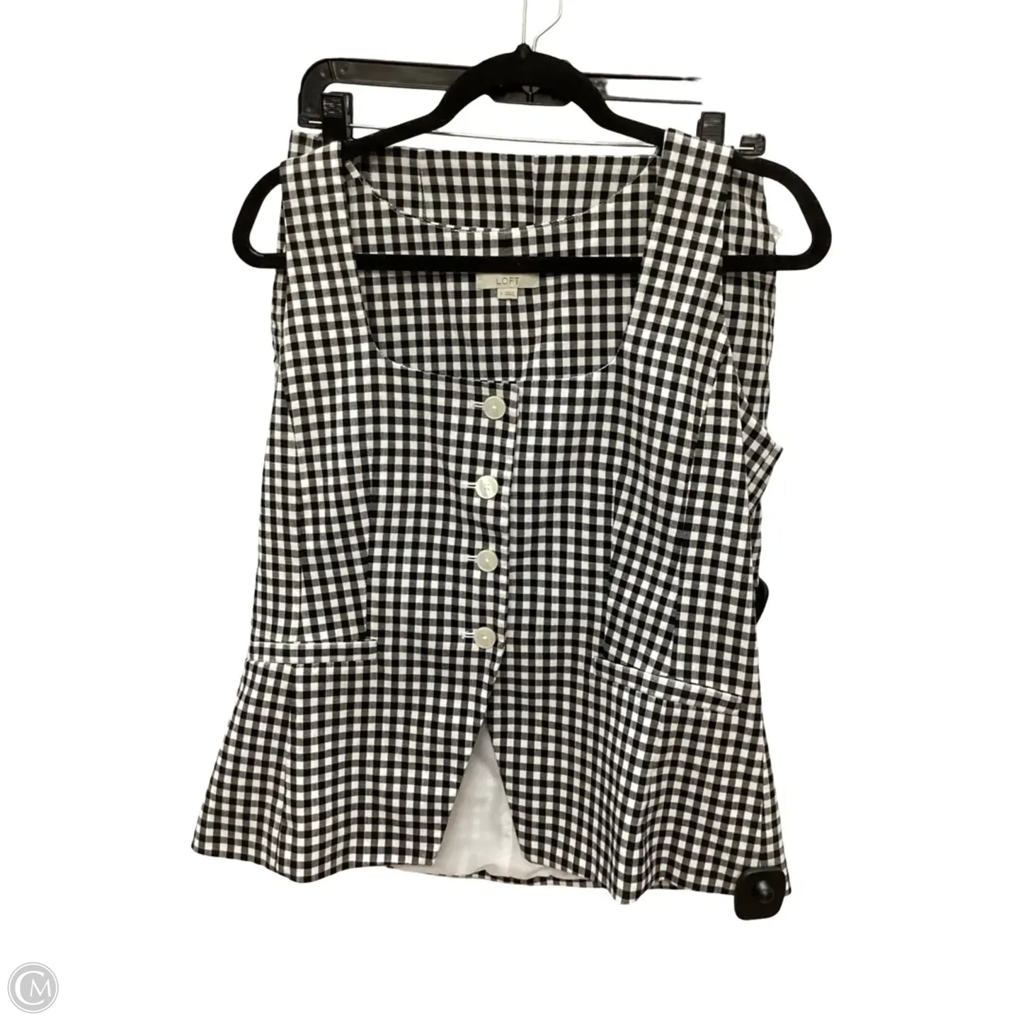 Shorts Set By Loft In Plaid Pattern, Size: 8