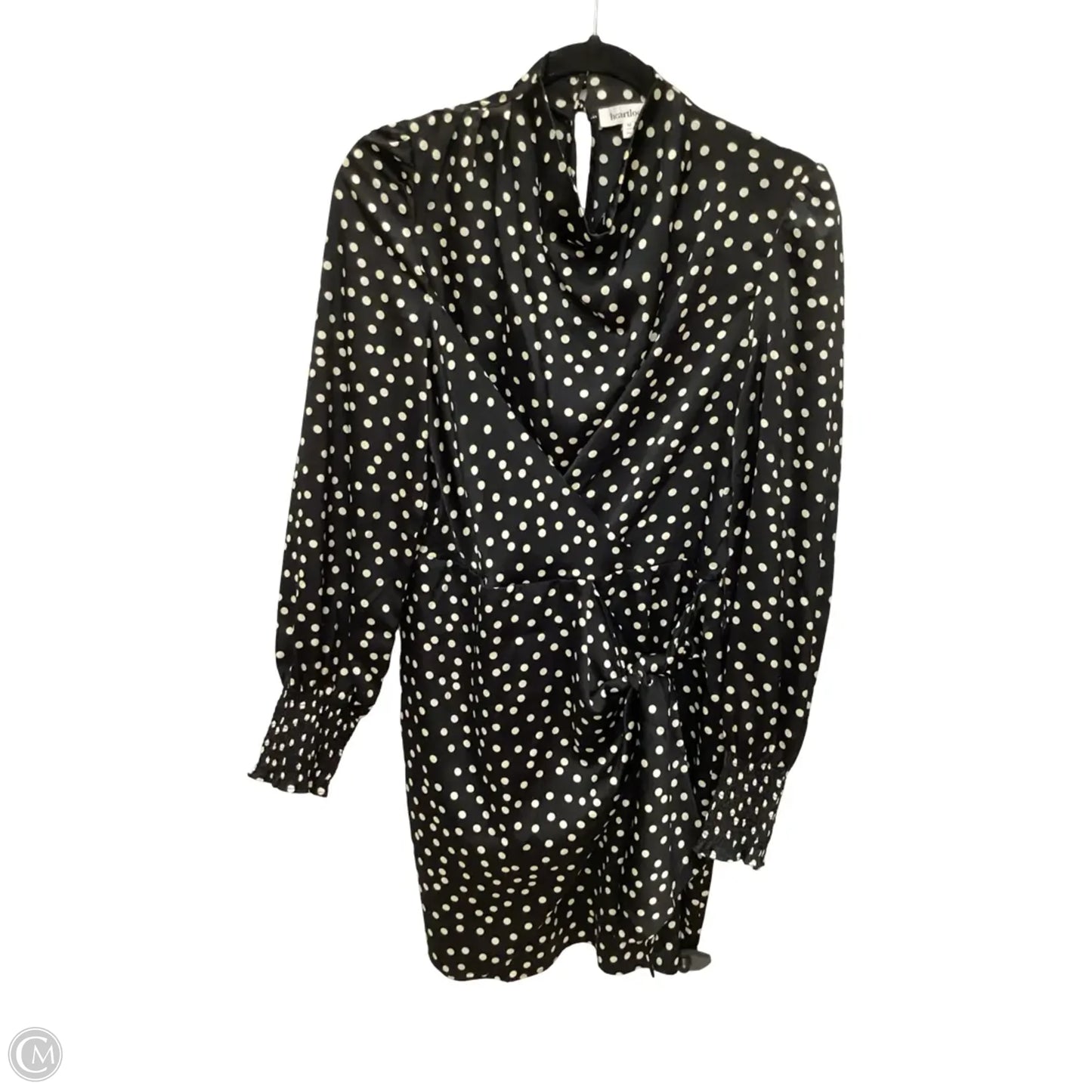 Dress Casual Short By Heartloom In Polkadot Pattern, Size: M
