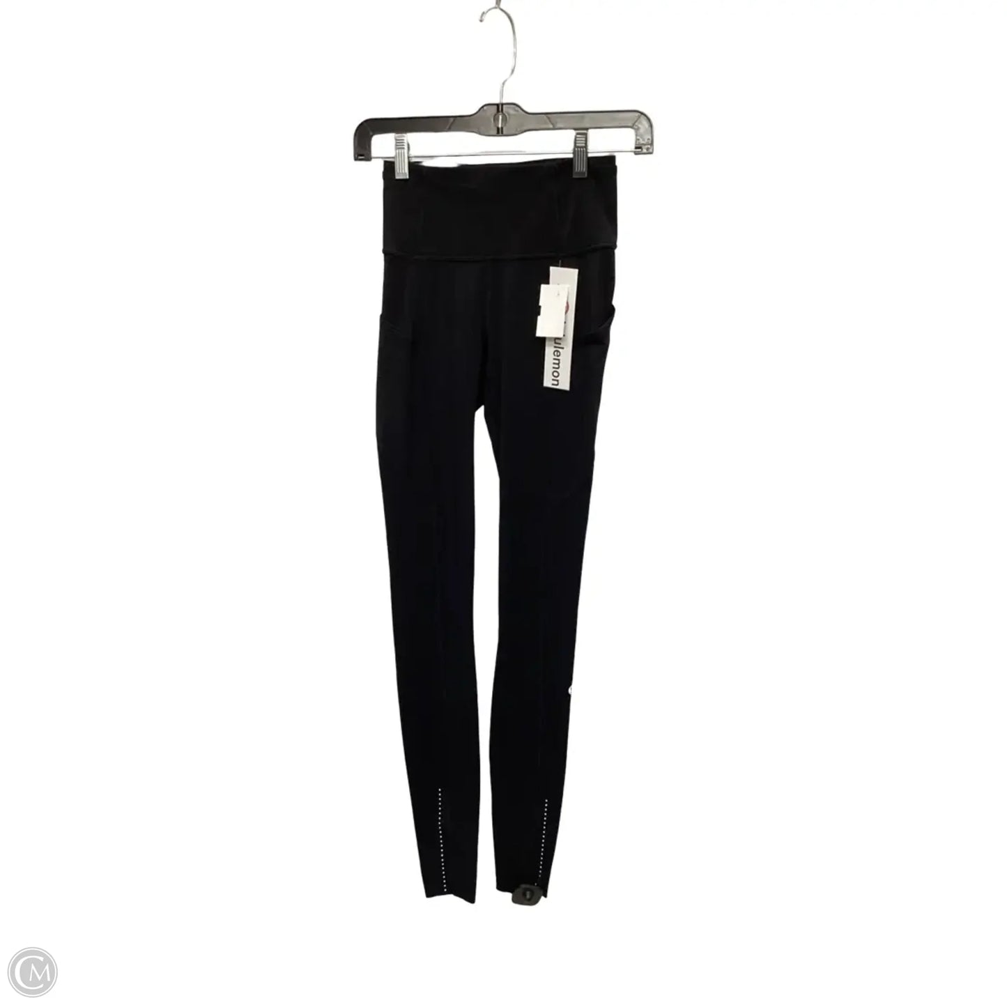Athletic Leggings By Lululemon In Black, Size: 2