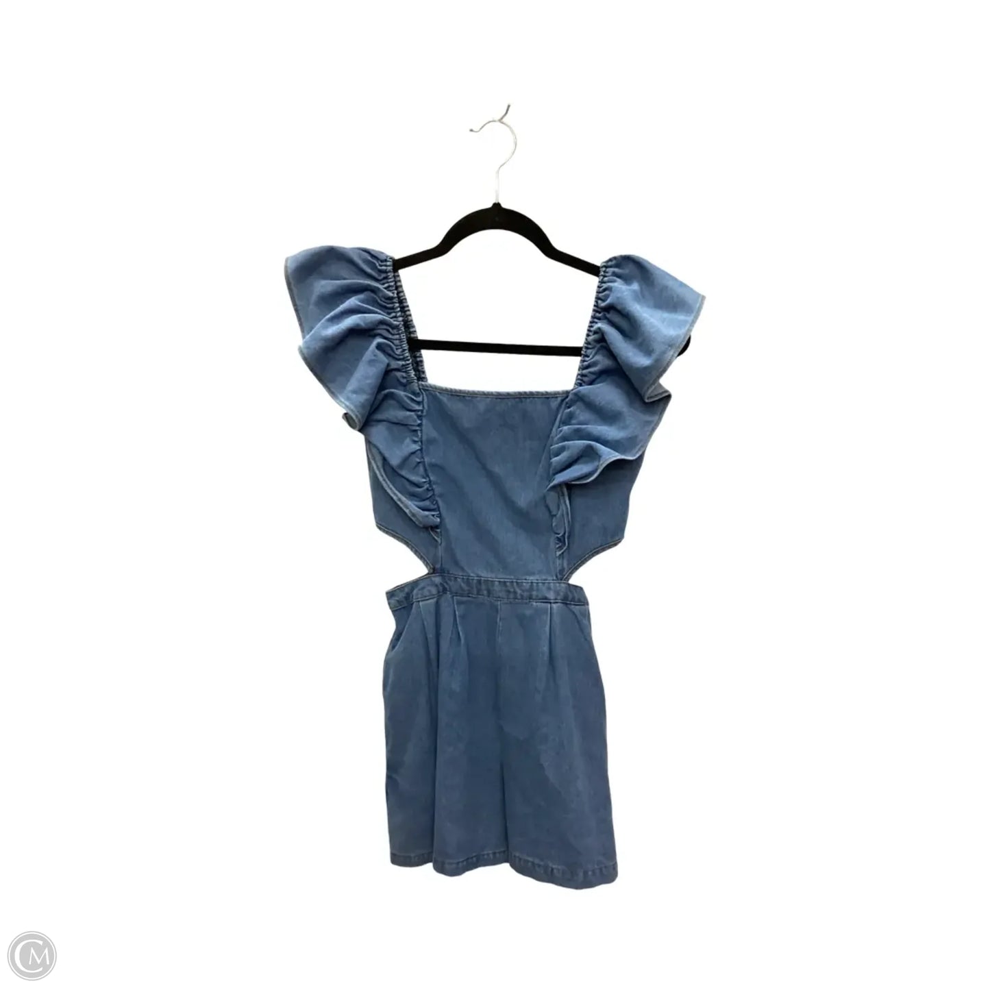 Romper By Mable In Blue Denim, Size: S