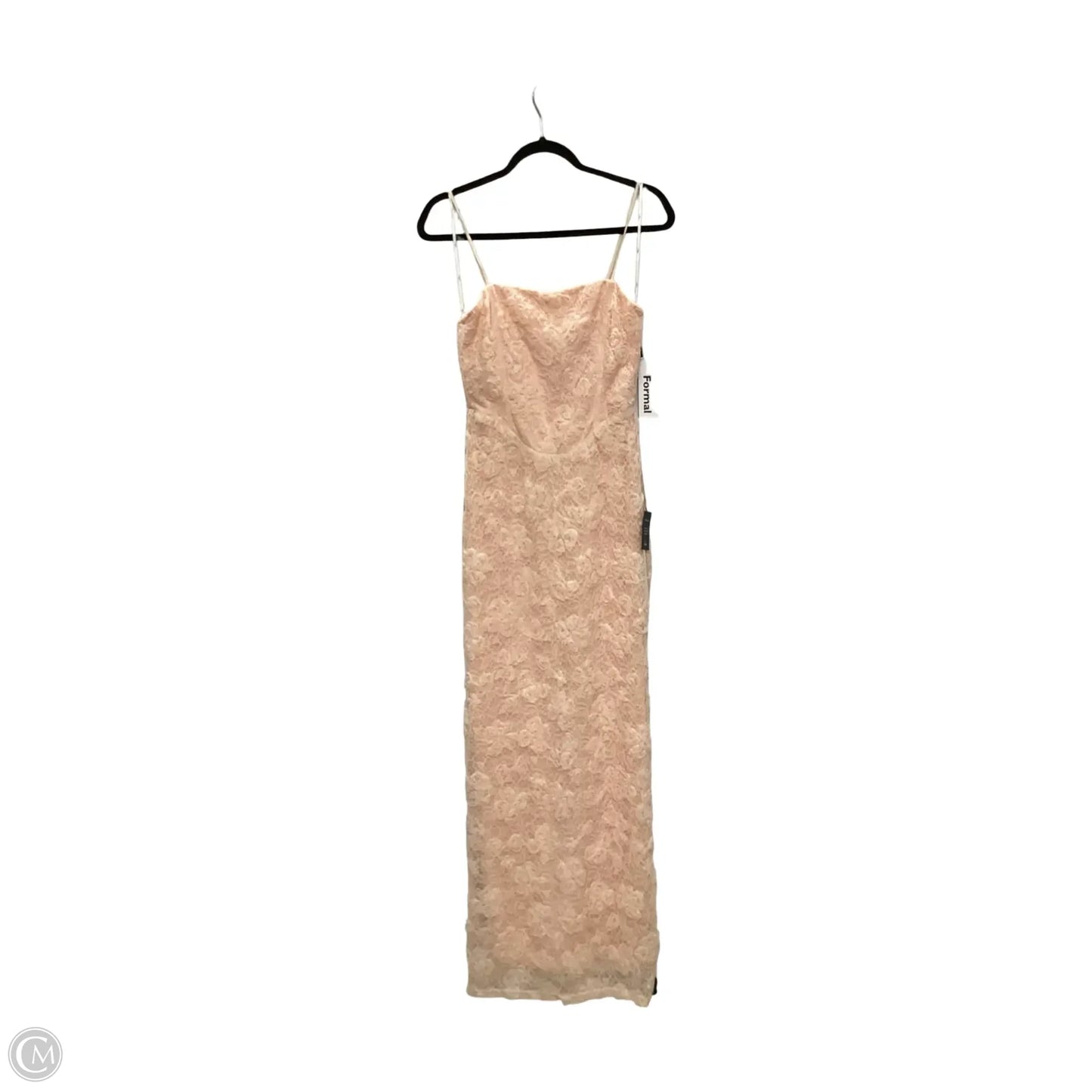 Dress Party Long By Lulus In Peach, Size: S