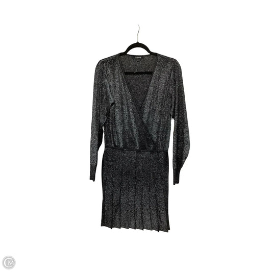 Designer Dress Party Short By Cushnie In Grey, Size: L