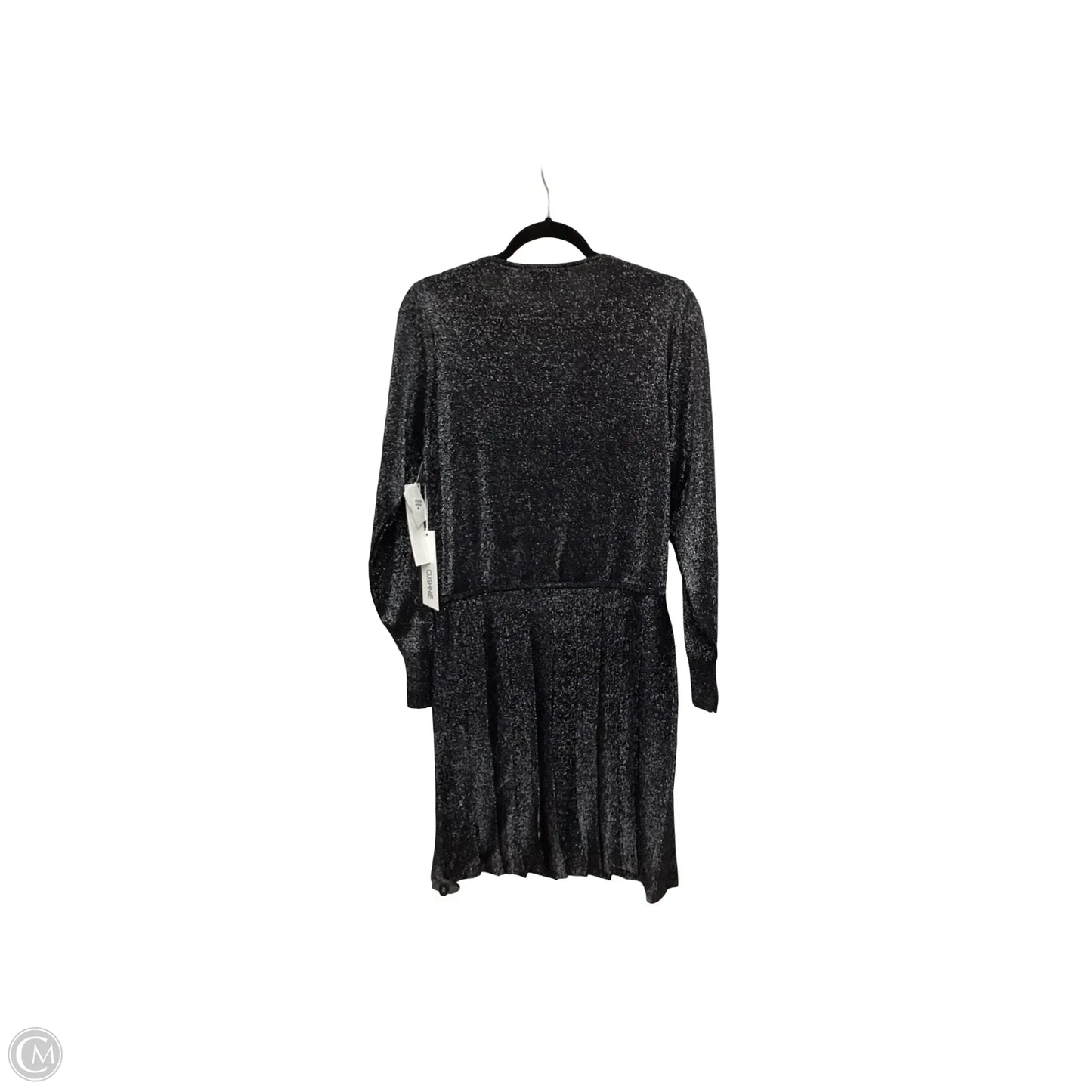 Designer Dress Party Short By Cushnie In Grey, Size: L