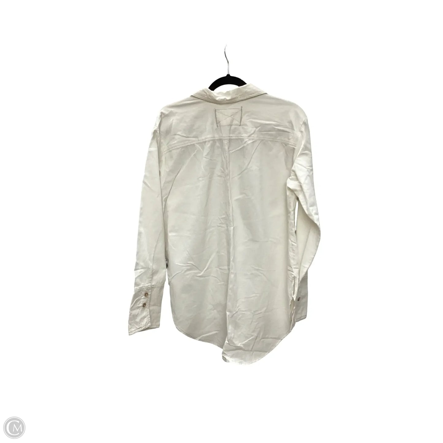 Jacket Shirt By Free People In Cream, Size: S