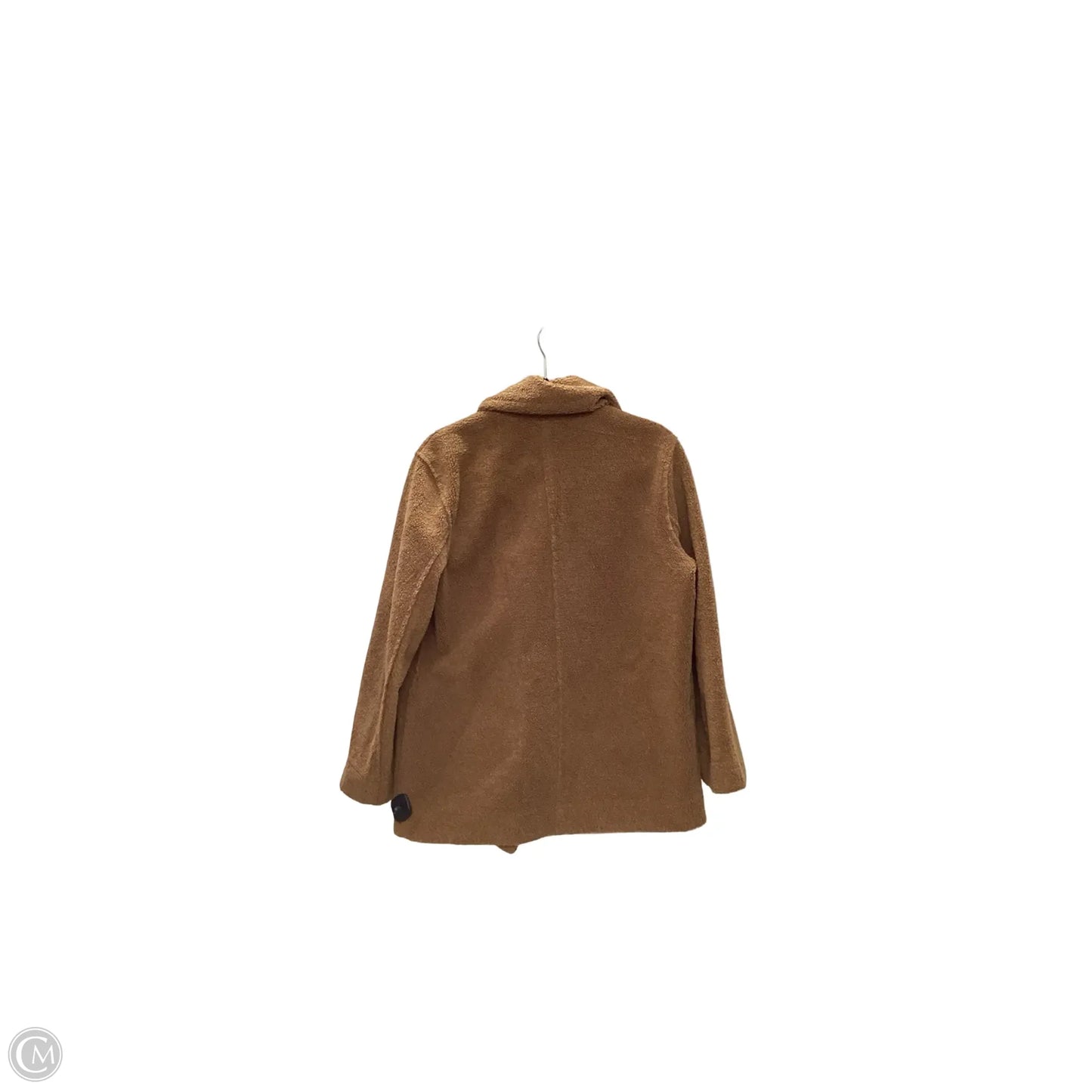 Jacket Faux Fur & Sherpa By Moon River In Brown, Size: S
